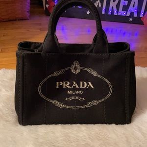 Prada Canapa 2-Way Tote